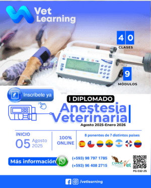I Diplomado de Anestesia Veterinaria de Pequeños Animales