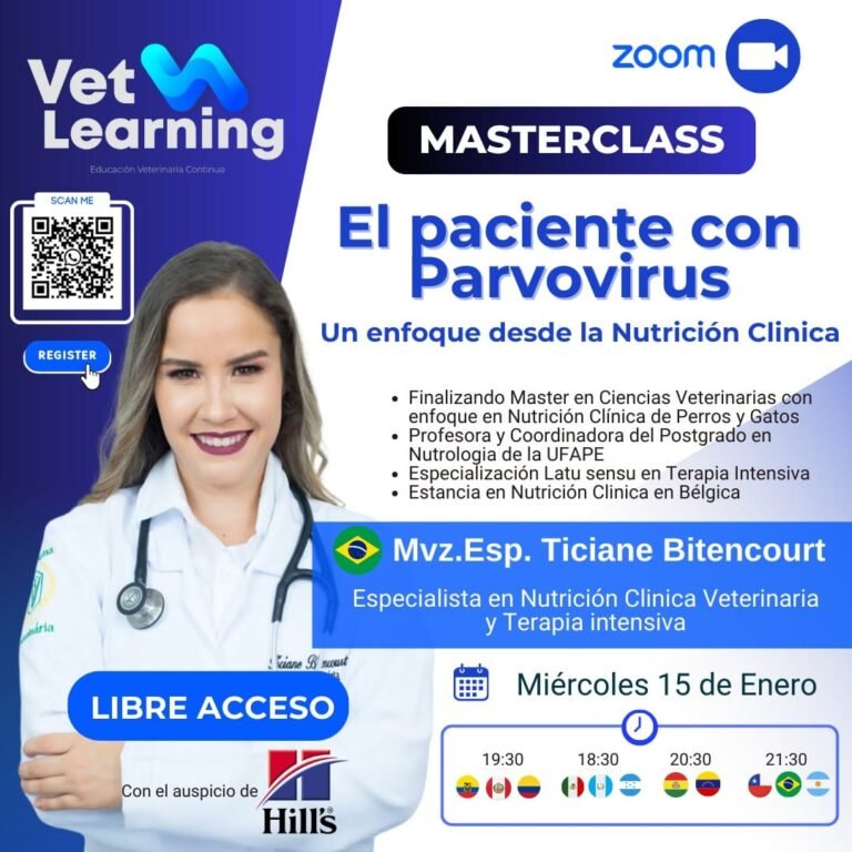 Parvovirus Canino – Enfoque desde la Nutrición Clínica (Libre Acceso)